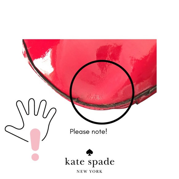 kate spade Patent Leather Red Purse - Picture 8 of 12